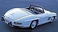 Mercedes-Benz 300 SL Roadster, Heckansicht, 1957-1963.